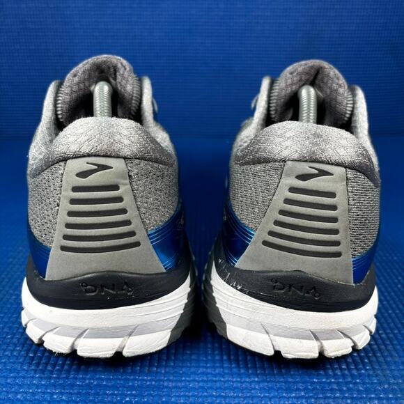 🔴 Brooks Adrenaline GTS 18 Men Size 13 Grey Athletic Running Shoes 1102711D015 - Picture 4 of 8